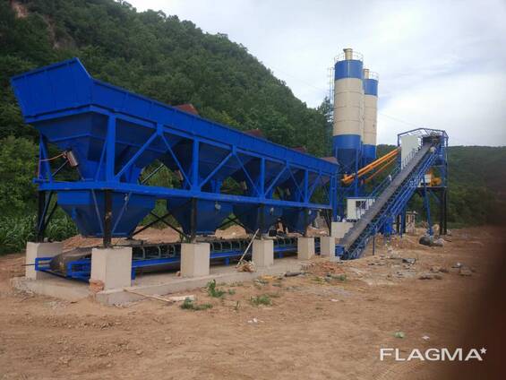90m3 concrete batching plant