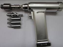 Авто-остановочная электродрель(серебрито-серая)