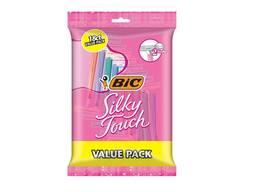BIC Silky Touch Disposable Razors for Women Value Pack, 2-Blade Comfortable Shave, 18 Pack