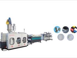 Быстрая экструзионная линия для производства одностенных гофрированных труб