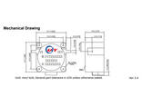 C Band 5000~6000MHz RF Drop In Isolator 0.4dB High Isolation 19dB - фото 3