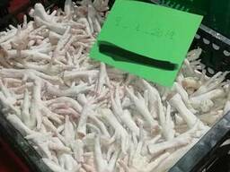 Chicken feet and beef tripe green, beef tripe cooked