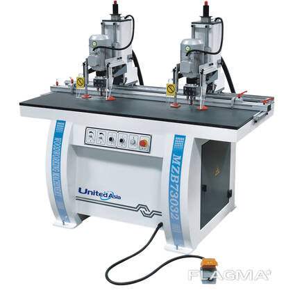 Double head hinge drilling machine