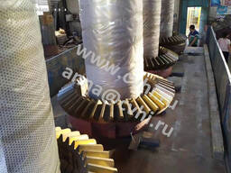 Эксцентрик в сборе (Втулка баббит) для конусных дробилок(Запчасти дробильно-размольных)