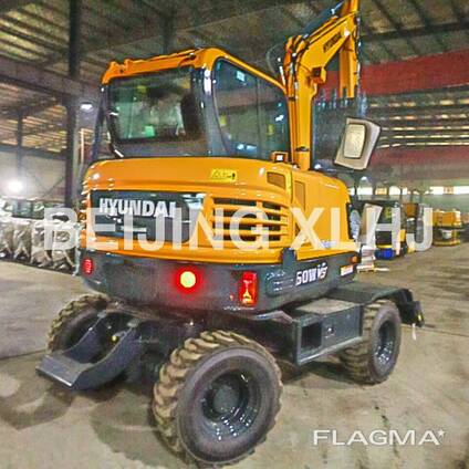 Экскаватор колесный Hyundai R60WVS