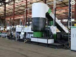 Экструдер по переработке полиэтиленовой плёнки 1Т/час