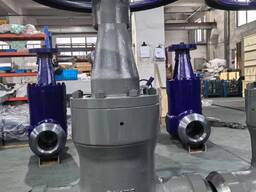 Энергетическая задвижка высокого давления под приварку со штурвалом DN175 PN200