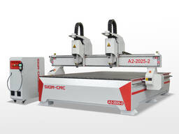 Фрезерный Станок с ЧПУ Два Шпиндель Фрезерный Станок по Дереву