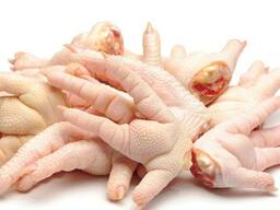 Frozen chicken paws