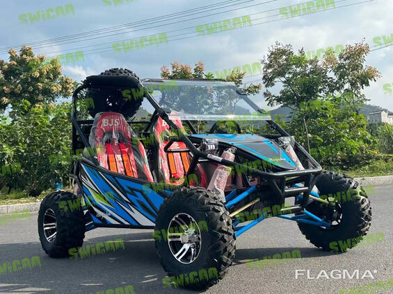 Gasoline 300cc Go Kart Off Road Kart Quad Bike Dune Buggy All Terrain Vehicle Factory Sale
