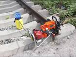 Railway Track Electric Drilling Machine with wooden bottom - фото 1