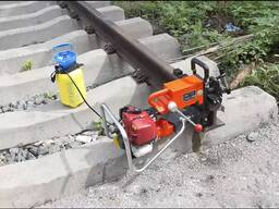 Gasoline steel rail drilling machine petrol