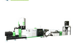 Гранулятор с термокомпактором по переработке ПВД ПНД плёнки