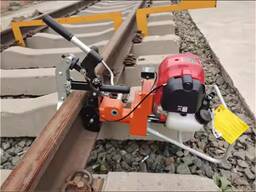 Internal Combustion rail drilling machine for rail construction