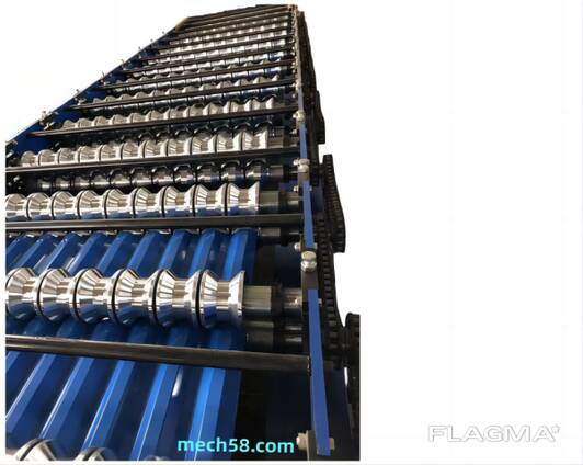 Качественная линия по прокату профнастила МП-20, Китай