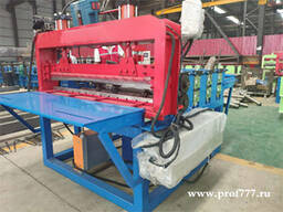 Купить автоматическую линию продольно-поперечной резки с нанесением защитной пленки Китая