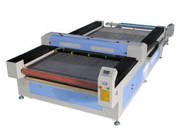 Лазерный станок для резки ткани с подачей SIGN-1630