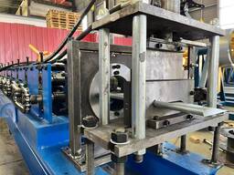 Линия для производства заборов с дырками и рисунком под дерево