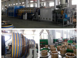 Линия по производству пнд трубы-оболочки