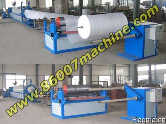 Оборудование для производства пленки, трубки, бруска из вспе