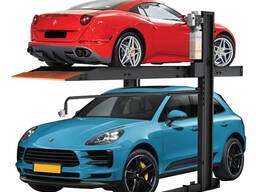 Одноцилиндровый парковочный подъемник