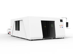 Оптоволоконный лазерный станок по металлу закрытого типа