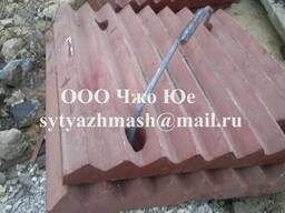 Плиты дробящие