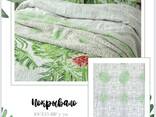 Bedding, kitchen and bath accessories made of natural corrugated, ecologically clean linen - photo 3