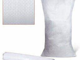 Polypropylene woven sacks.