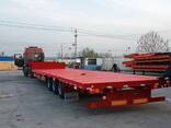 Предоставляем трал, платформу 13 м, 17.5 м, 9.6 м. Flat-bed trailer 13 m, 17.5 m, 9.6 - photo 2