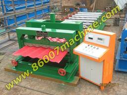 Производство глазурованной черепицы (профнастил). Оборудован