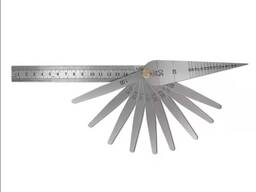 Rail gap ruler Rail feeler for railway gap measurement