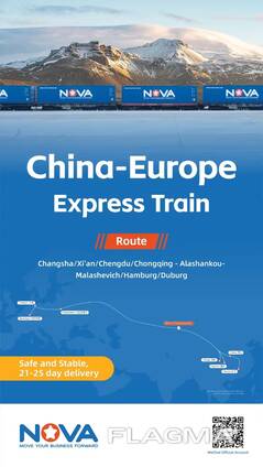 Railway transportation from China to Europe