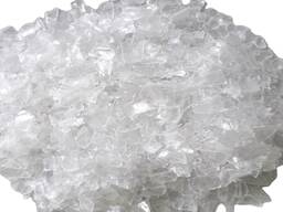 Recycled plastic scrap flakes