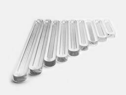 Reflex level gauge glass