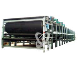 Резиновый ленточный вакуум-фильтр типа DU