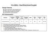 RF Dual Directional Coupler 3.0~4.0GHz - фото 4