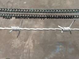 Станок оборудование для изготовления колючей проволоки одоносновной и двухосновной сетки