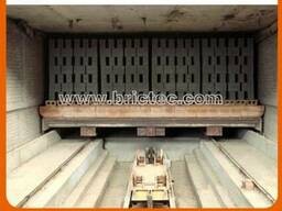 Туннельная сушилка для производства кирпича