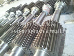 Вал шестерня 2-165540 для мельницы шаровой МШР 3600х4000