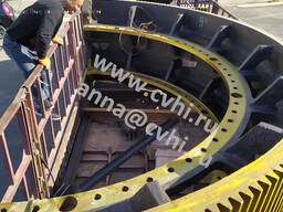 Венец зубчатый для шаровых мельниц МШЦ МШР, запчасти для помольных оборудований