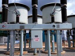 Выключатель, разединитель, трансформатор тока и напряжения, трансформатор 35кВ-800кВ