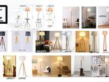 Wooden lamp, wood ligthing, table lamp, floor light