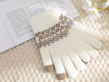 Зимние шерстяные перчатки - photo 3